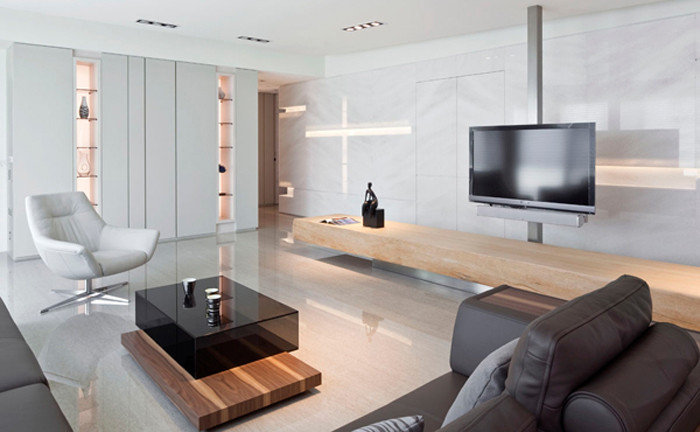 純白色系現(xiàn)代簡約風(fēng)別墅設(shè)計案例