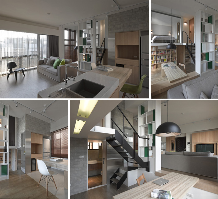 都市三層別墅室內(nèi)設(shè)計(jì)效果圖