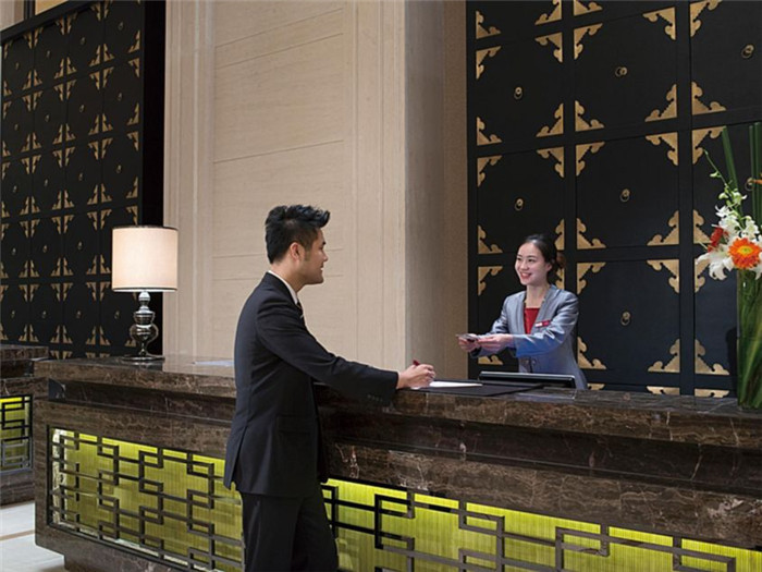 大堂前臺(tái)接待區(qū)