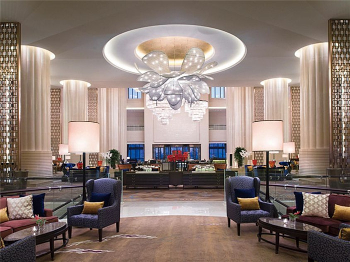 五星級(jí)度假酒店大堂吧