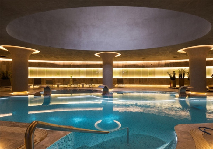 水療會所浴區(qū)設計效果圖