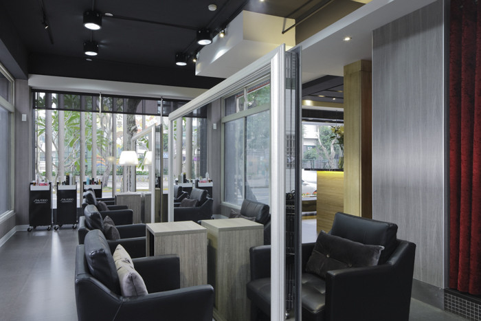 時(shí)尚精致的美發(fā)會(huì)所設(shè)計(jì)方案