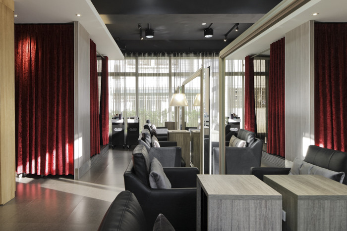 美發(fā)沙龍會(huì)所休息區(qū)設(shè)計(jì)