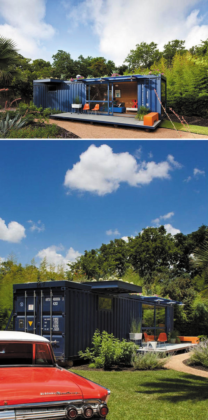 國(guó)外集裝箱別墅室內(nèi)設(shè)計(jì)案例