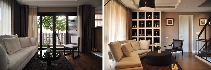 鄭州現(xiàn)代風(fēng)格別墅室內(nèi)設(shè)計案例