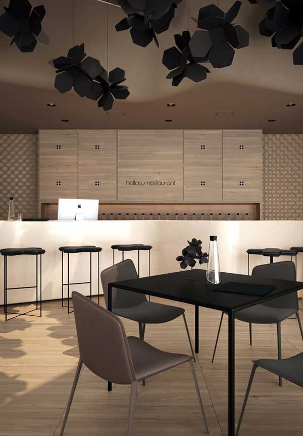 國(guó)外自然特色概念餐廳設(shè)計(jì)效果圖