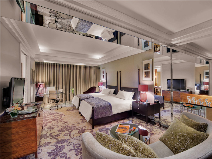 五星級商務(wù)酒店豪華客房
