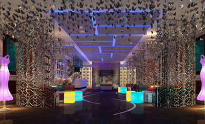 長葛YOYO主題量販式KTV設計效果圖