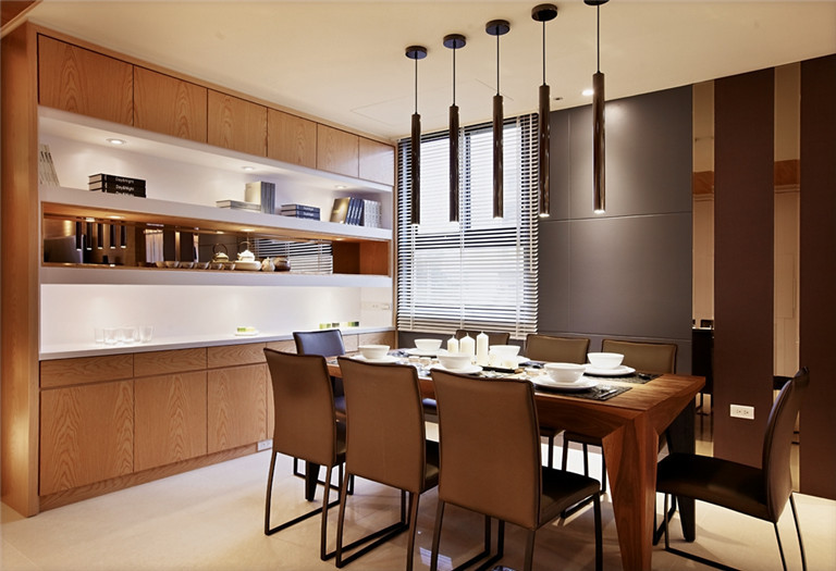 返璞歸真·現(xiàn)代簡約的自建房別墅豪宅餐廳設計方案