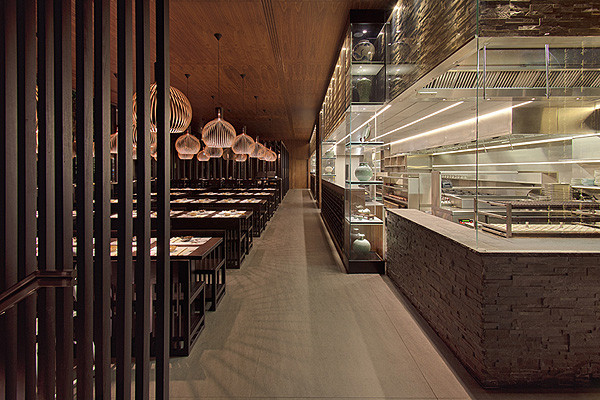 韓國(guó)泡菜館吧臺(tái)設(shè)計(jì)