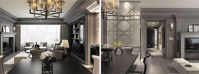 新古典風(fēng)格別墅設(shè)計(jì)案例