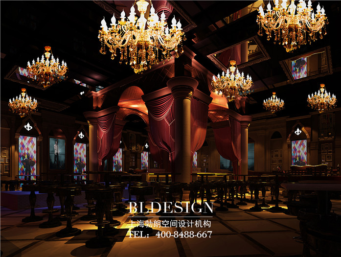 山西九號公館音樂酒吧設(shè)計(jì)效果圖