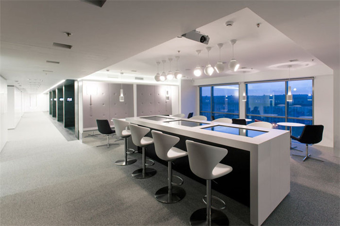 簡約時(shí)尚的辦公區(qū)