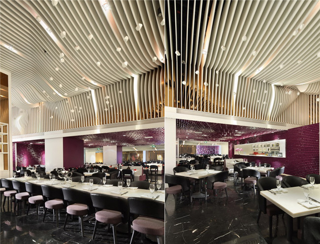 用餐區(qū)散臺設(shè)計(jì)