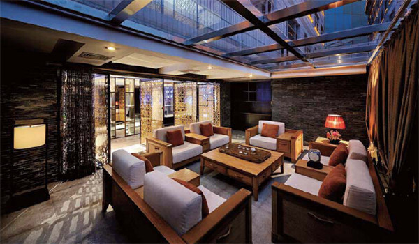 禪意中式茶會所設(shè)計(jì)案例