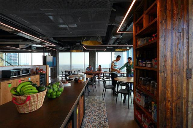 懷舊風(fēng)味辦公室局部空間設(shè)計(jì)欣賞