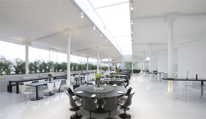 現(xiàn)代簡(jiǎn)約綠色健康餐廳