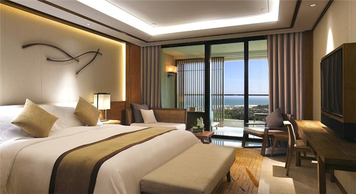 清雅的酒店客房設計