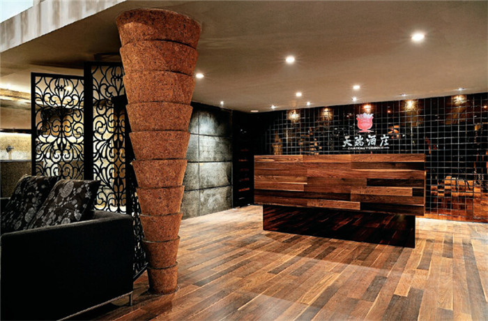 會所接待臺設(shè)計