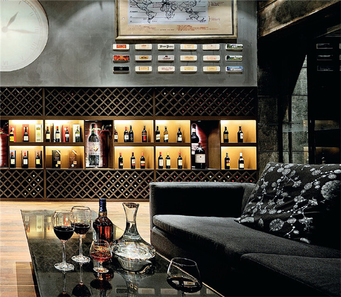 紅酒展示區(qū)設(shè)計