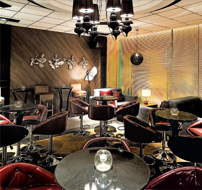 賓格臺(tái)球娛樂(lè)會(huì)所VIP區(qū)設(shè)計(jì)