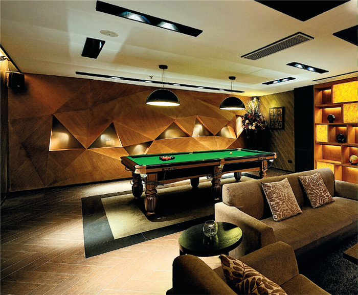 臺(tái)球室設(shè)計(jì)案例