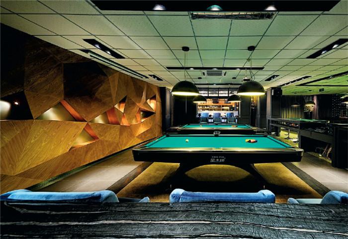 臺(tái)球室私教區(qū)設(shè)計(jì)