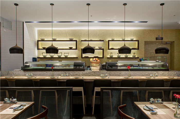 青島RAKI蘿喜餐廳開放式操作臺設(shè)計