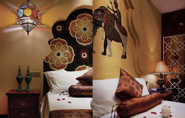 阿拉伯東南風(fēng)風(fēng)情混搭休閑會(huì)所設(shè)計(jì)