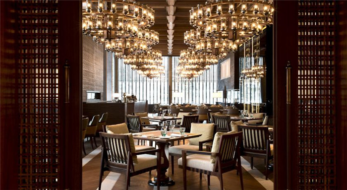 國外度假酒店餐飲空間局部空間設(shè)計(jì)