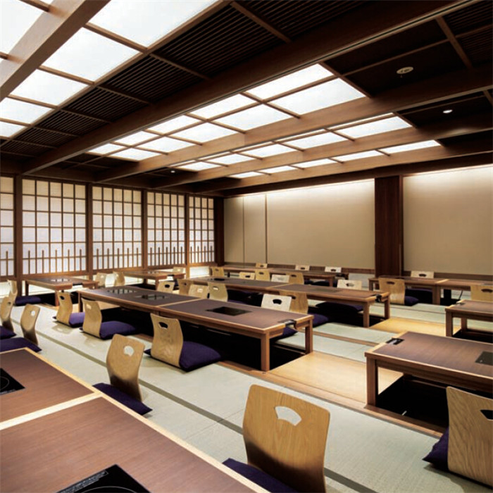 日式餐廳卡座區(qū)設計