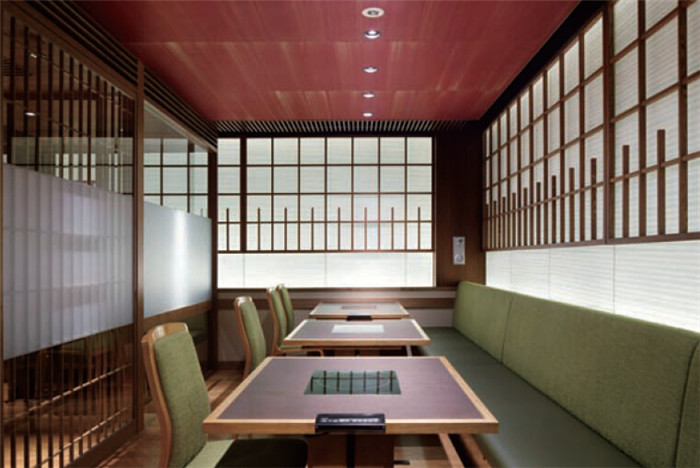 日式餐廳包房設計效果圖