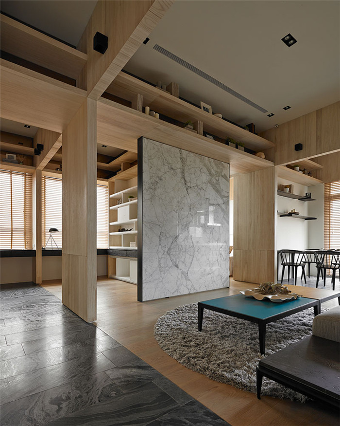 開(kāi)放式別墅客廳設(shè)計(jì)效果圖