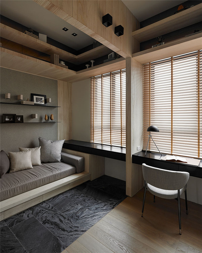 鄭州別墅書(shū)房設(shè)計(jì)