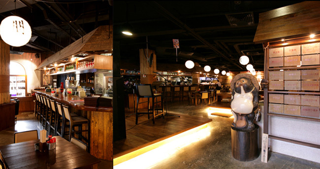 日本傳統(tǒng)居酒屋餐廳設(shè)計案例