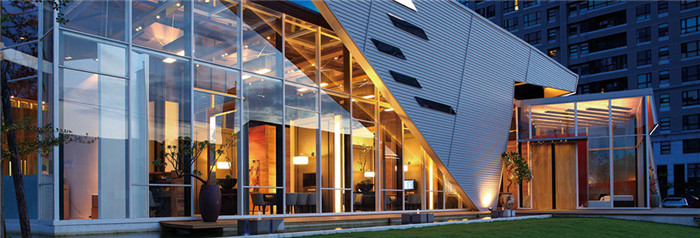 可以抗臺風(fēng)的飛檐售樓處設(shè)計