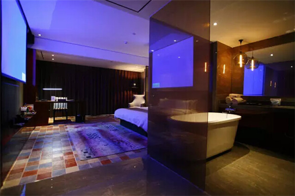 鄭州萊酒店客房裝修設(shè)計實景圖