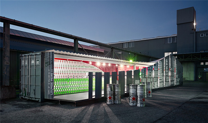 海尼根酒吧入口設(shè)計(jì)