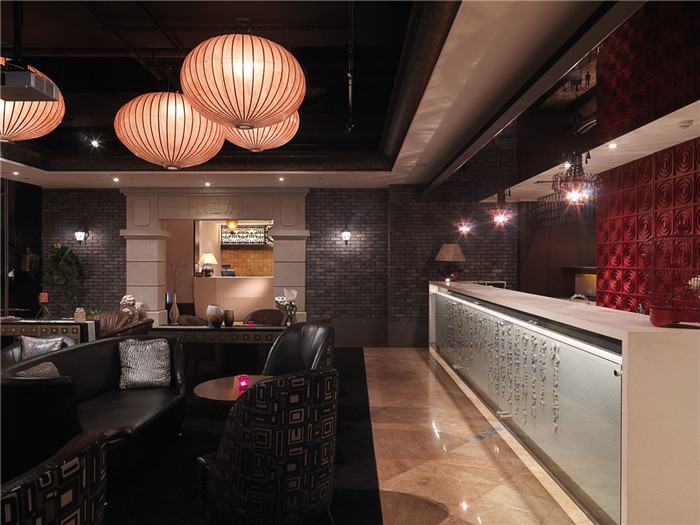 水立方SPA館接待大廳設(shè)計