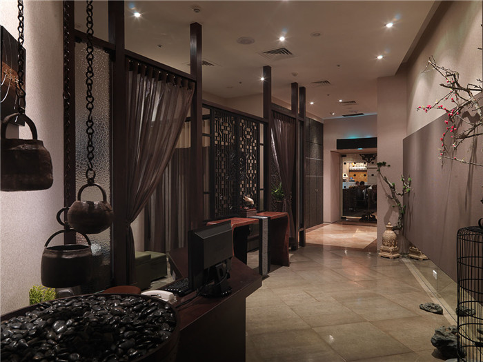 水立方時尚會館走廊設(shè)計方案