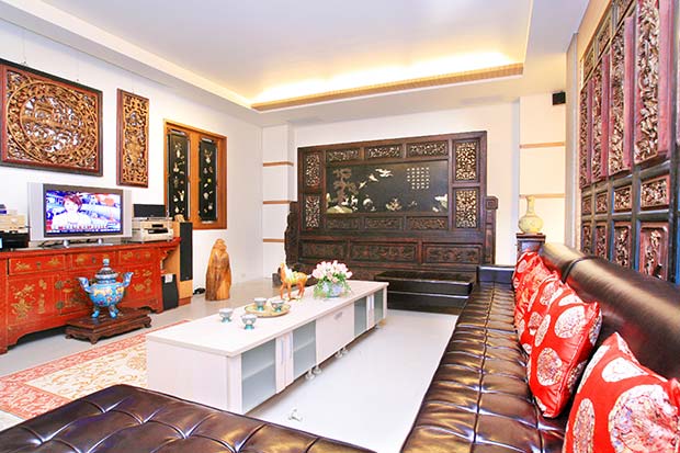 鄭州會所設(shè)計(jì)公司勃朗設(shè)計(jì)推薦古香古色的冬山河人文會館