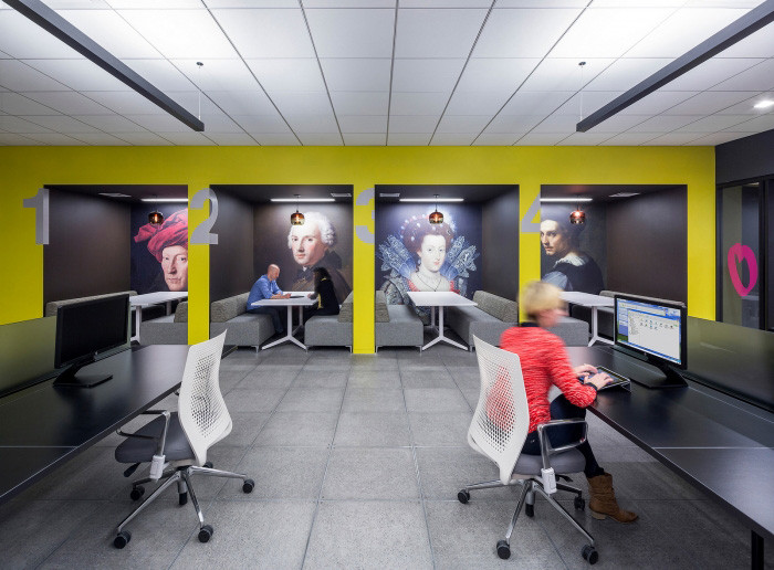 局部辦公區(qū)設(shè)計欣賞