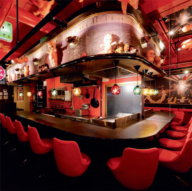 昭和鐵板燒烤肉店面設計