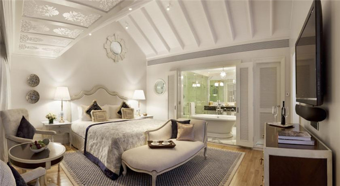 典雅奢華的酒店客房空間設(shè)計