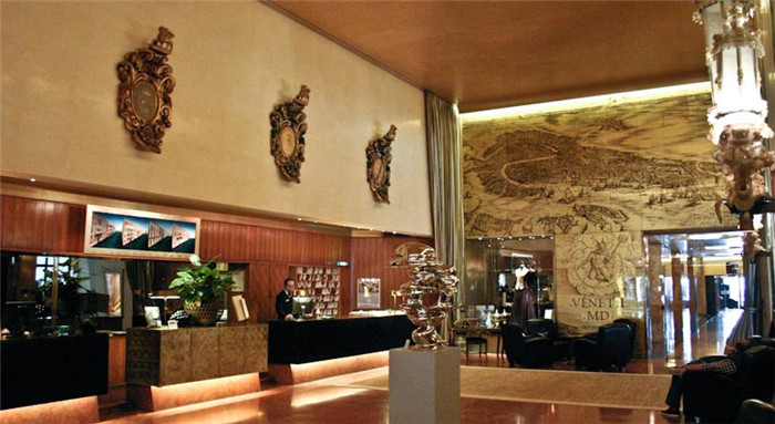 酒店接待大廳設計實景圖