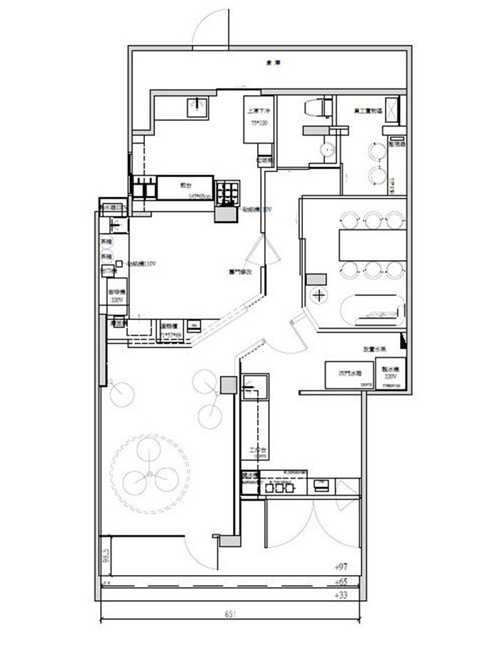 小而精的特色餐飲平面布局設(shè)計(jì)