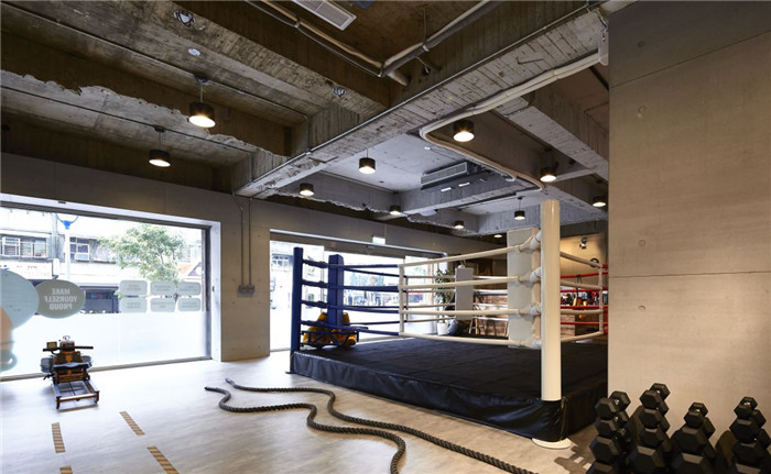 工業(yè)風(fēng)健身會(huì)所改造設(shè)計(jì)案例