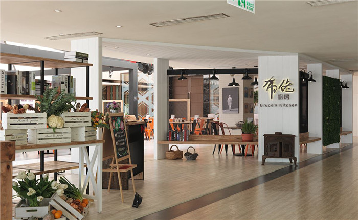 義式料理融合天然蔬食概念餐廳設(shè)計(jì)