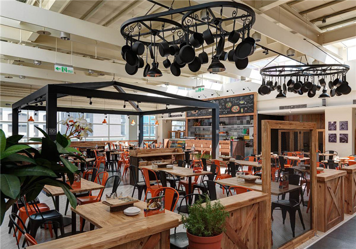 清新健康的餐飲空間設(shè)計(jì)