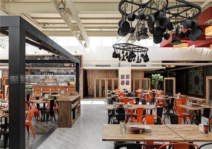 個(gè)性時(shí)尚的義式料理店設(shè)計(jì)